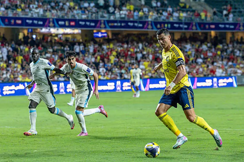 كأس السوبر السعودي: الاتحاد والنصر يتقاسمان التقدم في الشوط الأول كأس السوبر السعودي: الاتحاد والنصر يتقاسمان التقدم في الشوط الأول